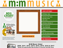 Tablet Screenshot of mmmusicsite.com